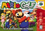 Mario Golf Box Art Front